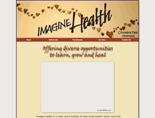 Tablet Screenshot of imaginehealth.net